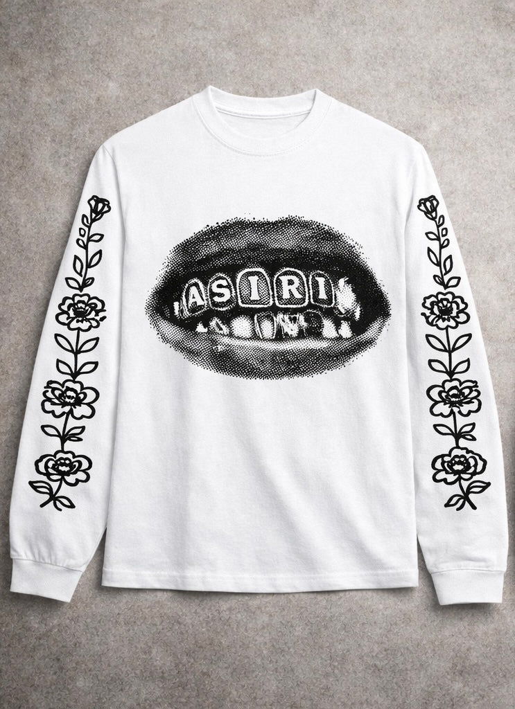 Long Sleeve "WEAR YOUR STEEZE." (White)