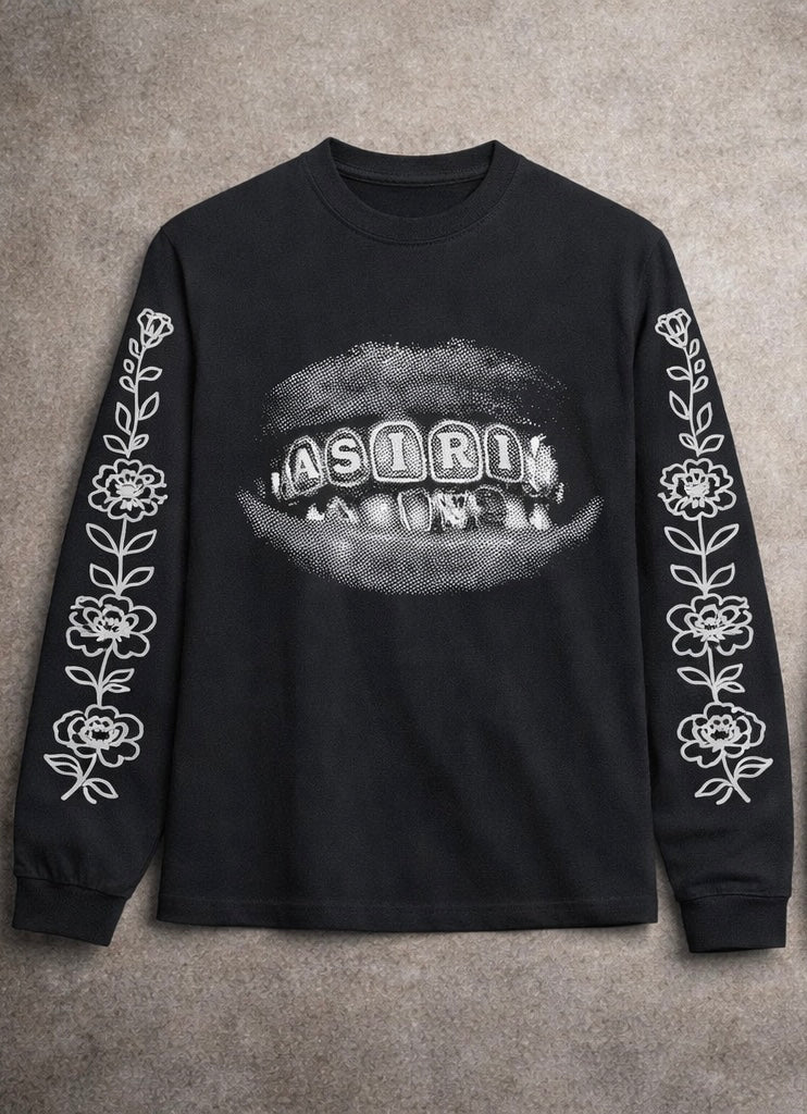 Long Sleeve "WEAR YOUR STEEZE." (Black)